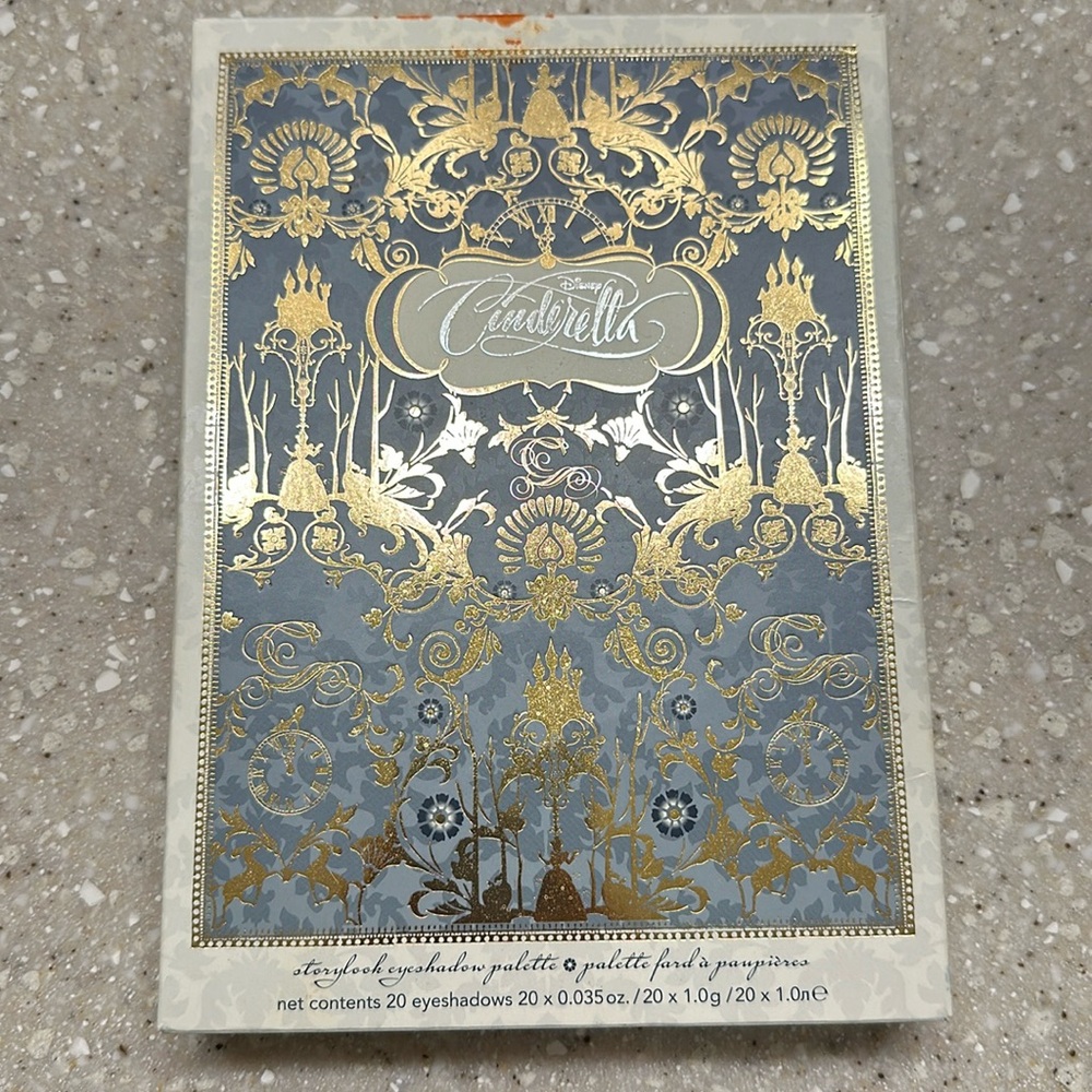 Disney Cinderella Discontinued Storybook Makeup Pallet